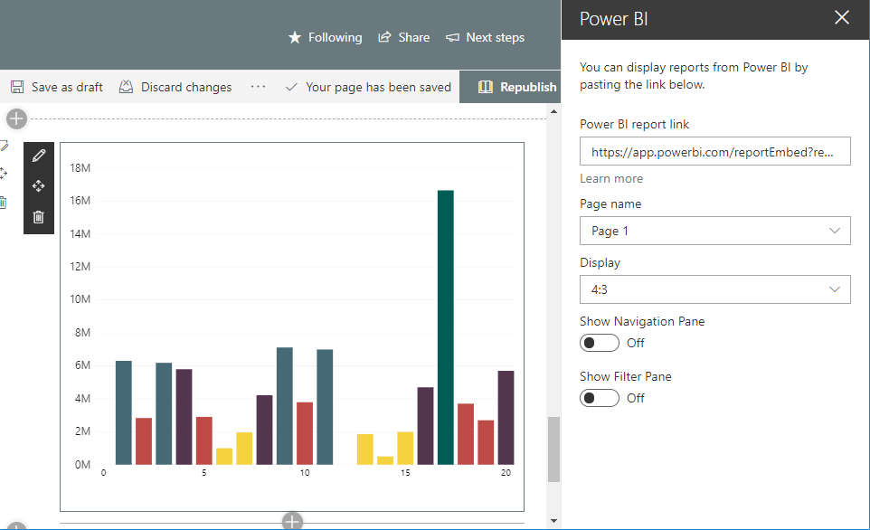 Add Power BI Report On SharePoint Modern Page And Manage Permissions